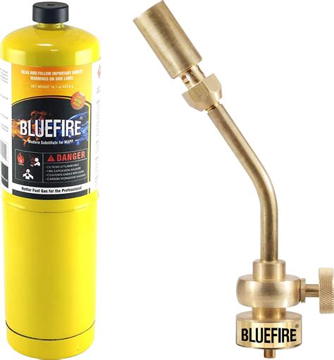 BLUEFIRE Solid Brass Pencil Flame Gas Welding Torch Head Nozzle