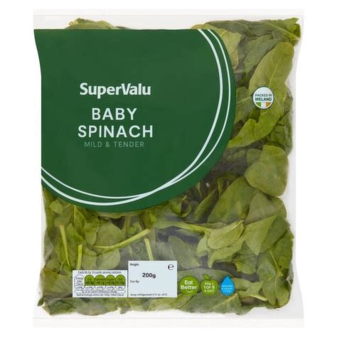 Supervalu Baby Spinach G Storefront En