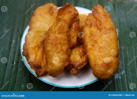 Pazhampori Kerala Style Banana Fritters Royalty-Free Stock Photo ...