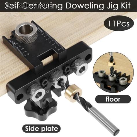 Otpxuk Doweling Jig Kit In Drill Hole Guide Jig Precise Drilling