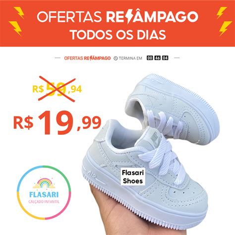 Tenis infantil bebê baby botinha menina unissex menino calce fácil