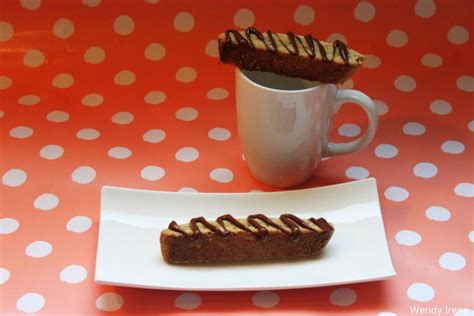 Almond Biscotti With Chocolate Drizzle Vegan Almond Biscotti Vegan