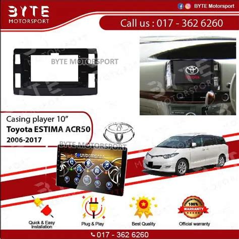 Toyota Estima Acr Soundstream Touch Screen High Definition