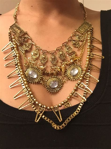 Aztec Golden Necklace – Haute Juice