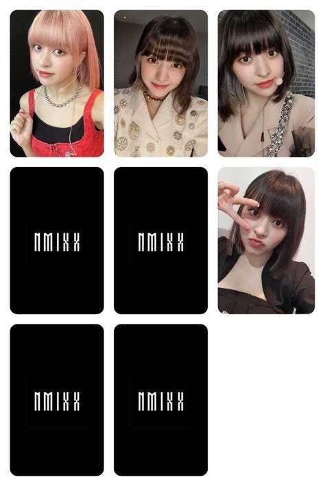 Nmixx Lily Pc Printable Photo Card Photo Card Template Lomo Card