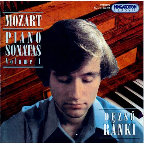 Mozart Piano Sonatas Vol 1 Nos 2 6 8 9 12 13 16 Dezso Ranki