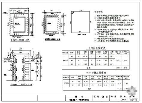 四川某地质灾害治理工程桩板墙锁口、护壁结构设计图 混凝土节点详图 筑龙结构设计论坛