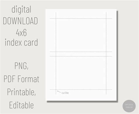 Simple Note Card Templates Designs Templatelab Worksheets Library