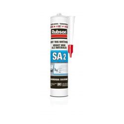 Mastic Silicone Sanitaire Tous Supports Translucide Rubson Sa