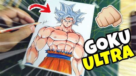 Como Desenhar O Goku Instinto Superior Completo 1 YouTube