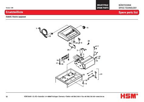 Fellowes Paper Shredder Parts List | Reviewmotors.co