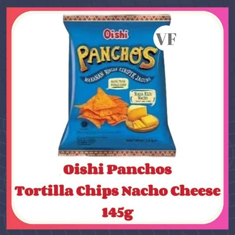 OISHI PANCHOS Tortilla Chips Beef Nacho Cheese Hot Spicy G