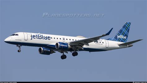 N216JB JetBlue Airways Embraer ERJ 190AR ERJ 190 100 IGW Photo By