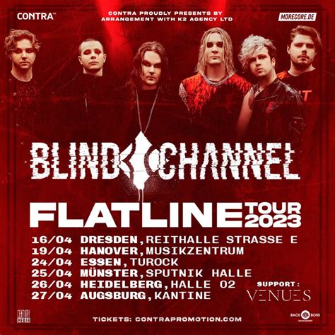 Vorbericht Blind Channel Flatline Tour Dark Art