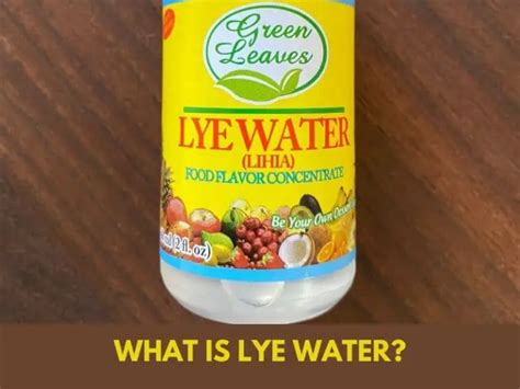 What Is Lye Water Youll Be Surprised Grocery Store Dive