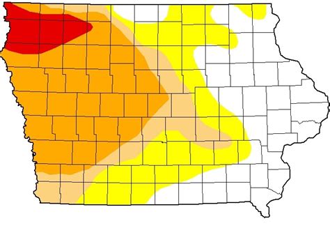 Iowas Drought Could Affect 21 Planting Season Despite Predictions For A Snowy Winter • Iowa