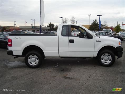 Oxford White 2008 Ford F150 XL Regular Cab 4x4 Exterior Photo 38735532