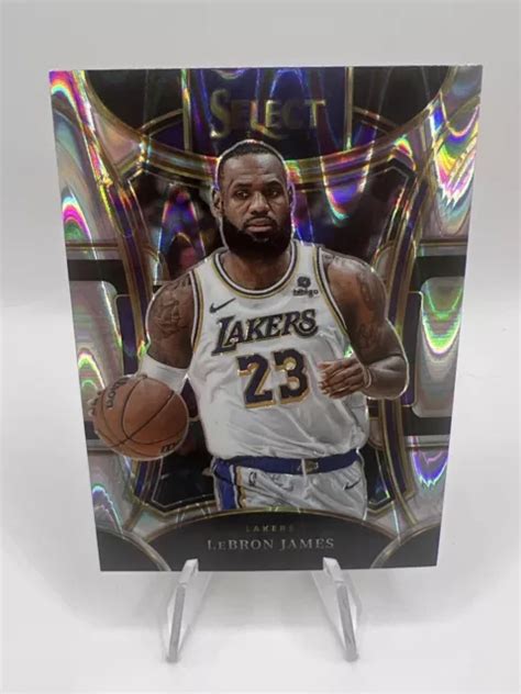 LEBRON JAMES 2023 24 Panini Select Basketball NBA Mezzanine Tectonic