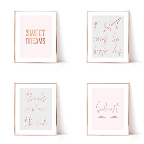 Rose Gold Quotes In Frames - ShortQuotes.cc