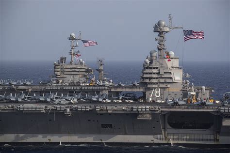 Us Navys Uss Gerald R Ford The Largest Warship On The Planet