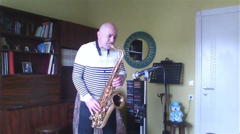 Moondance Tenor Sax Cover Youtube