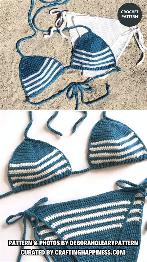 Crochet Bikini Set Patterns For The Summer Holiday Crafting Happiness