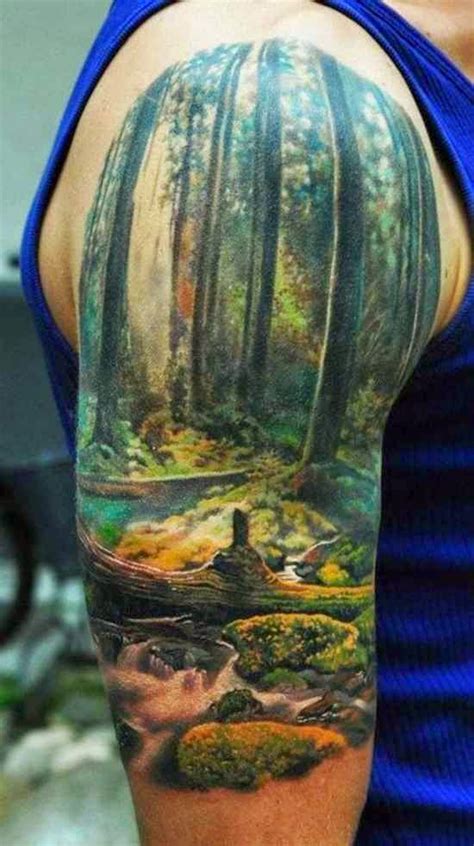 Tatuajes De Paisajes Inspiradores