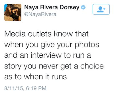 Actress Naya Rivera Defends Her Naked Pregnancy Photo