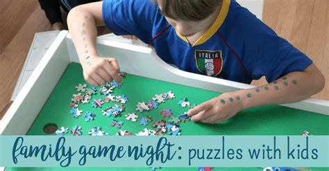 Family Game Night: Puzzles with Kids ~ eeBoo Review - Happy Strong Home