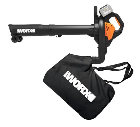 Воздуходувка - садовый пылесос WORX WG583E аккумуляторная 40V ...