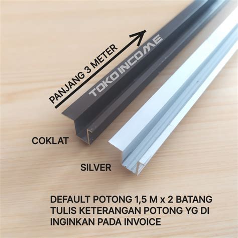 Jual Rel C 058 3m Pintu Lemari Sliding Geser Pasangan Roda 381 385