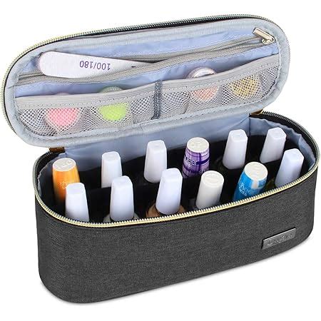 Amazon Luxja Nail Polish Carrying Case Holds Bottles Ml