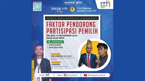 Faktor Pendorong Partisipasi Pemilih Youtube