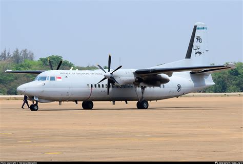 713 Singapore Air Force Fokker F50 Uta Photo By Teerawut Wongdee Id