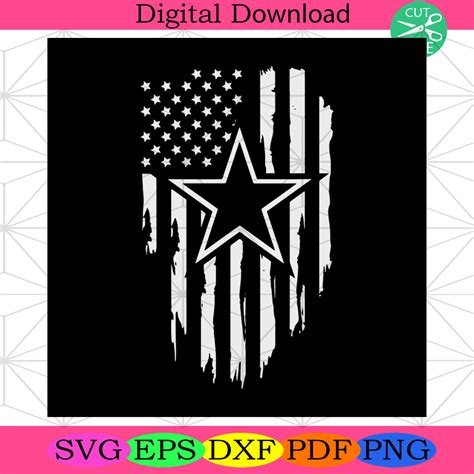 Cowboy America Flag Svg, Sport Team Svg, Dallas Cowboy Svg, https ...