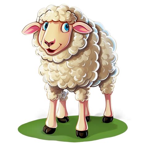 Download Sheep Cartoon Character Png Puj4