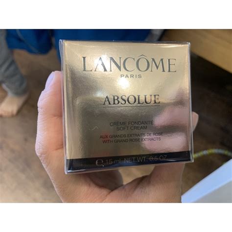 蘭蔻lancôme Absolute 菁純臻顏面霜 15ml 臻顏絲潤乳霜 清爽輕盈版 蝦皮購物