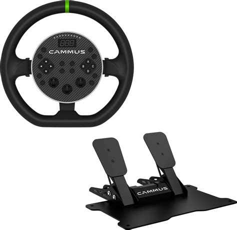 CAMMUS C5 Bundle For C5 Steel Wheel And CP5 Pedals Racing Simulator