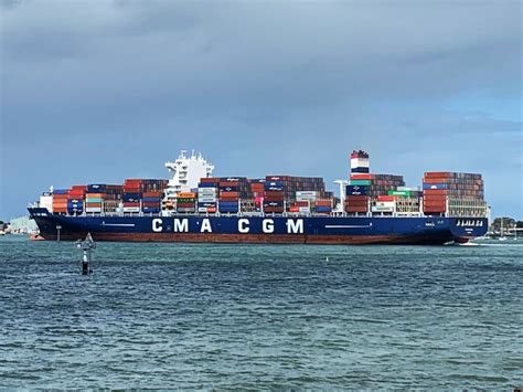 Cma Cgm Ural Breaks Teu Exchange Record In Victoria Port Technology