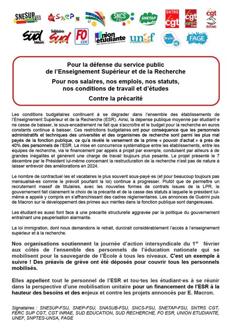 Pour la défense du service public de l Enseignement supérieur et de la