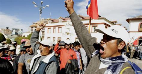 Región Puno Ocupa El Segundo Lugar Con Conflictos Sociales A Nivel