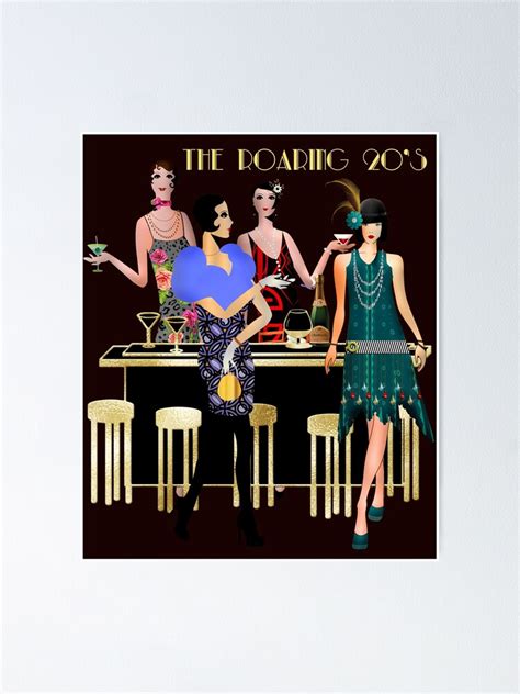 The Roaring Twenties Poster For Sale By Joseech Redbubble