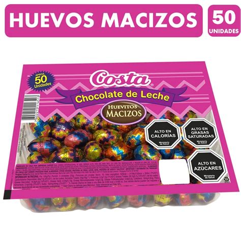 Costa Huevos De Pascua De Chocolate Macizos Costa Bandeja De U