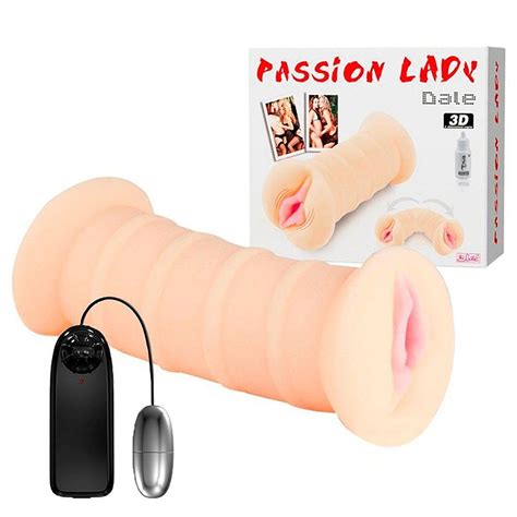 PASSION LADY DALE Masturbador Masculino Em Forma De Vagina Dupla Em