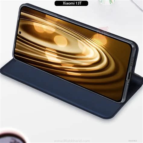 کیف چرمی شیائومی Folio Leather Flip Cover Xiaomi 13t موب خرید