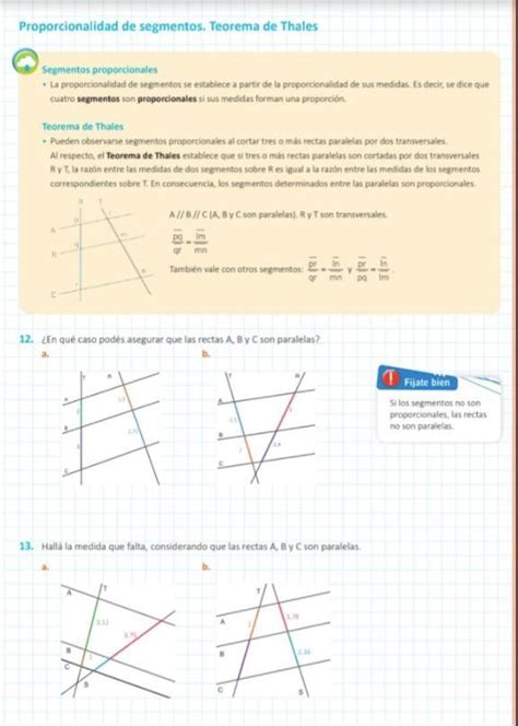Es De Proporcionalidad De Segmentos Y Es Para Ma Ana Doy Pts Y