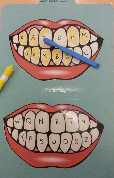 Awesome Dental Learning Games Senses Coloring Pages