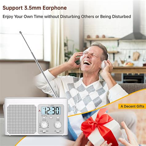 Dreamsky Am Fm Shortwave Radio Portable Plug In Wall Or Battery