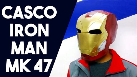 CÓMO HACER el CASCO de IRON MAN FACÍL y RÁPIDO AVENGERS ENDGAME DIY