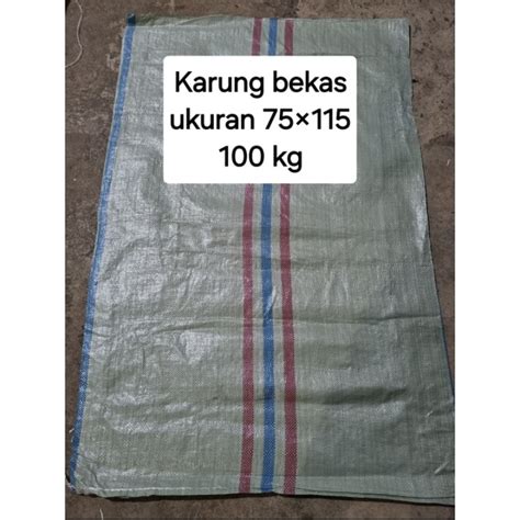 Jual Karung Bekas Kapasitas Kg Isi Pcs Shopee Indonesia